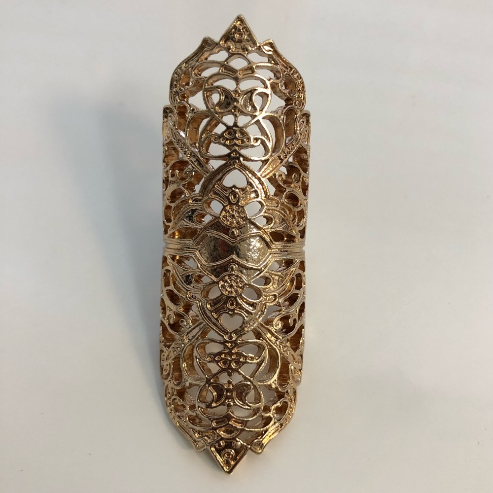 Forever 21 Gold Filigree Ring